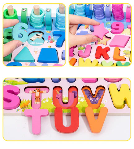 Tablero Montessori Juego Educativo