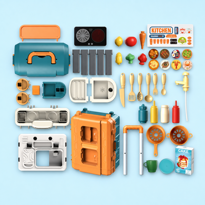 Cocina 2 en 1, portátil