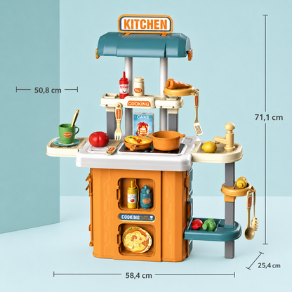 Cocina 2 en 1, portátil