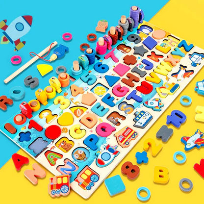Tablero Montessori  Juego Educativo