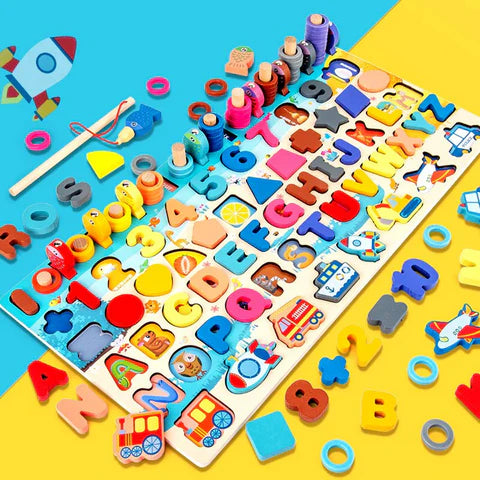 Tablero Montessori  Juego Educativo