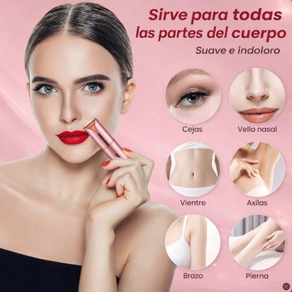 Depiladora Facial + Cepillo Alisador - Rukal