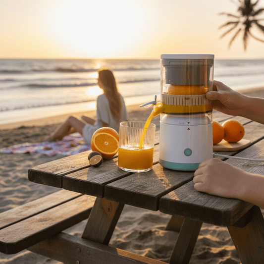 Exprimidor Eléctrico De Jugo Inalámbrico - Rukal