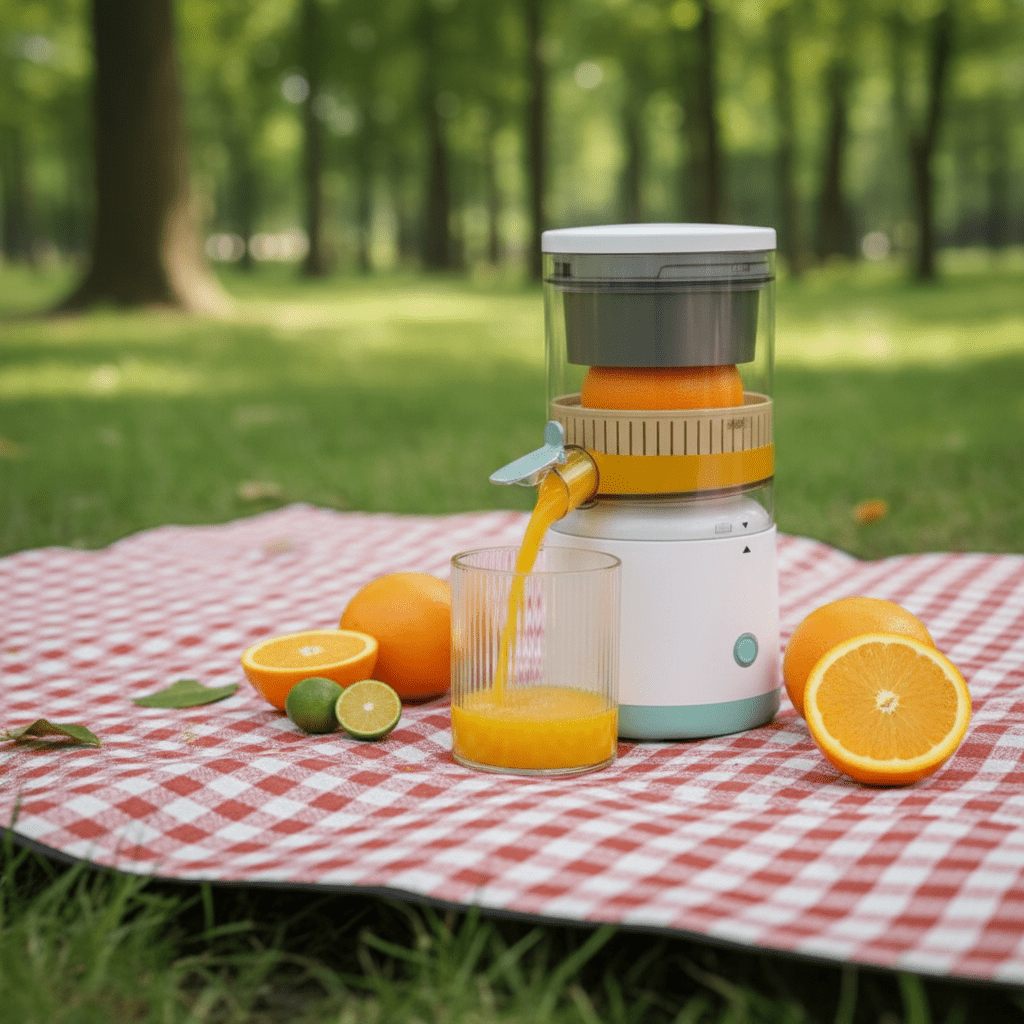 Exprimidor Eléctrico De Jugo Inalámbrico - Rukal