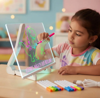 Pizarra NEON LED Acrílica LumiBoard - Rukal