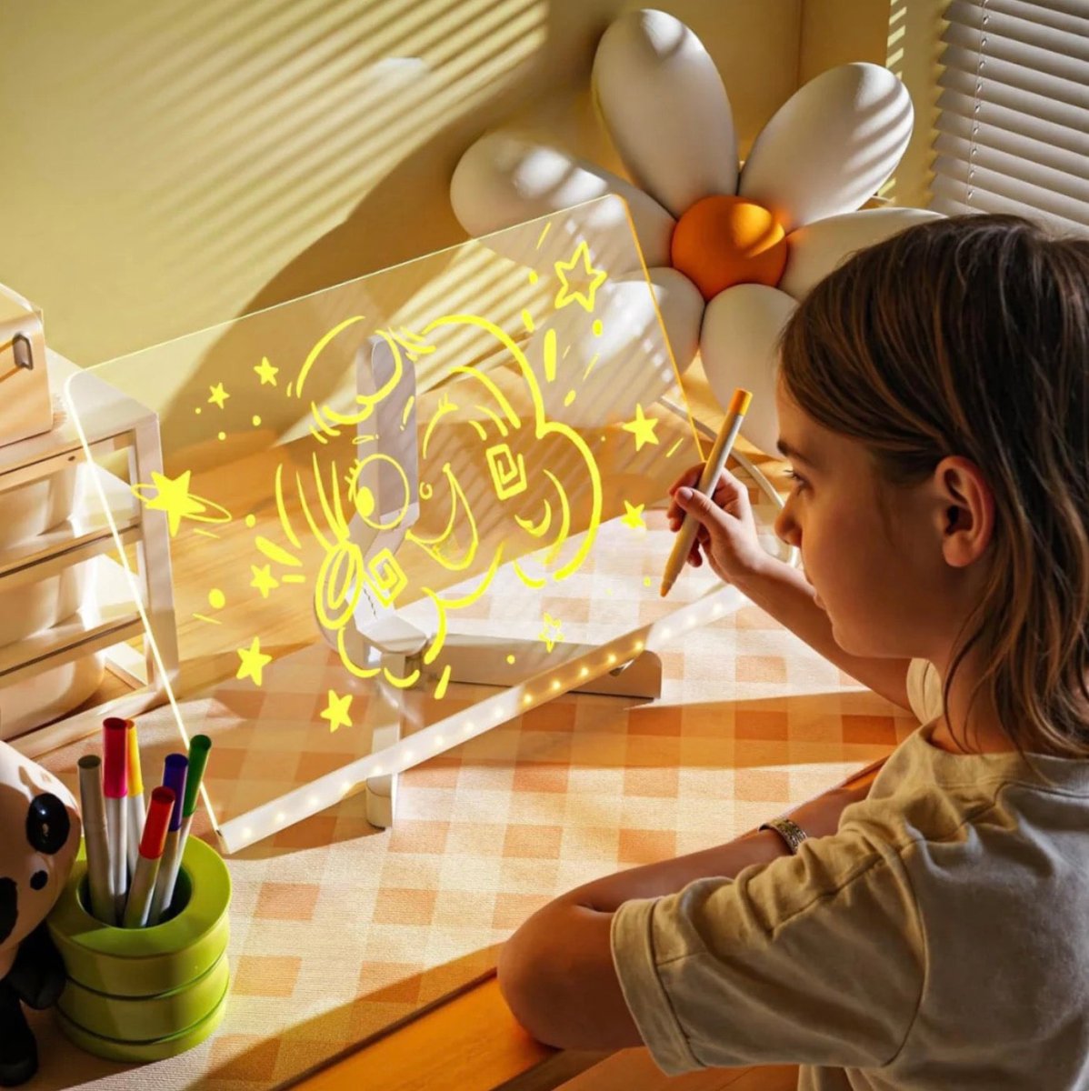 Pizarra NEON LED Acrílica LumiBoard - Rukal