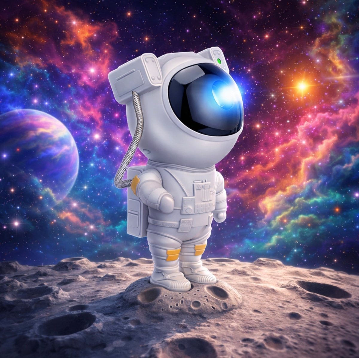 Proyector Astronauta galaxia - Rukal